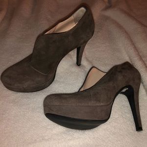 Brown Suede Vera Gomma Platforms